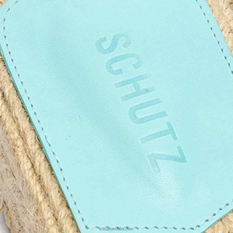 UK Schutz Corah Leather Sandal River Acqua 806T8113