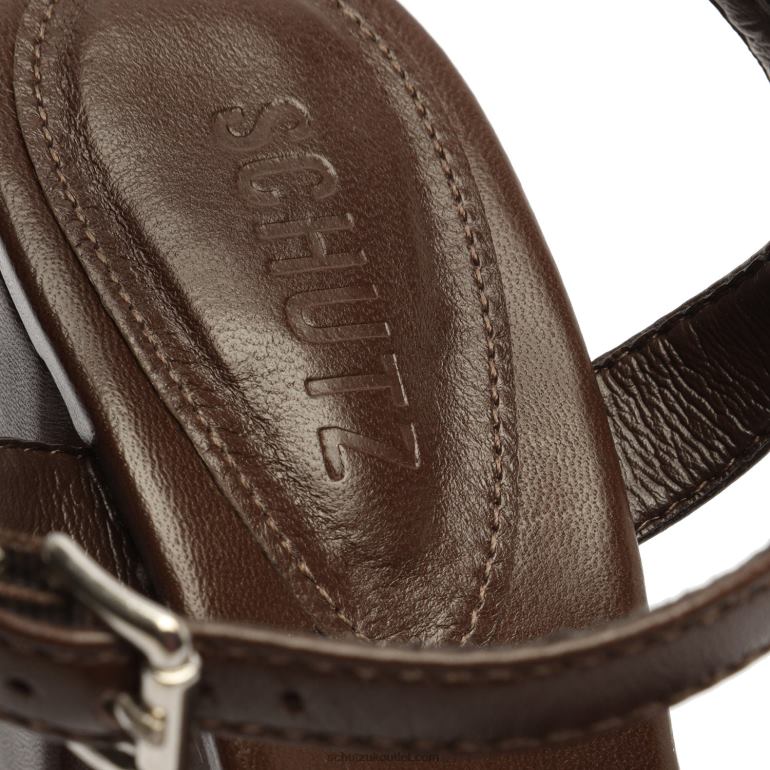 UK Schutz Lenne Indie Nappa Leather Sandal New Bison 806T8653