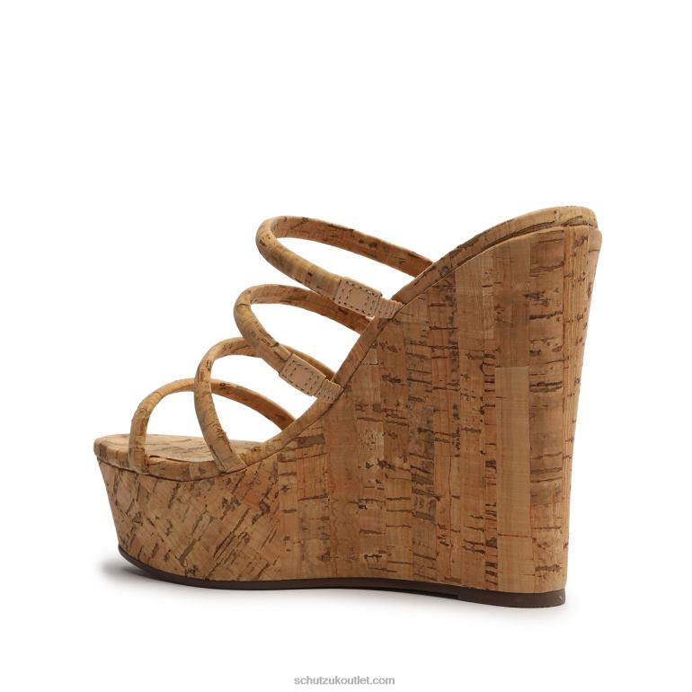 UK Schutz Cari Cork Sandal Cork 806T8490