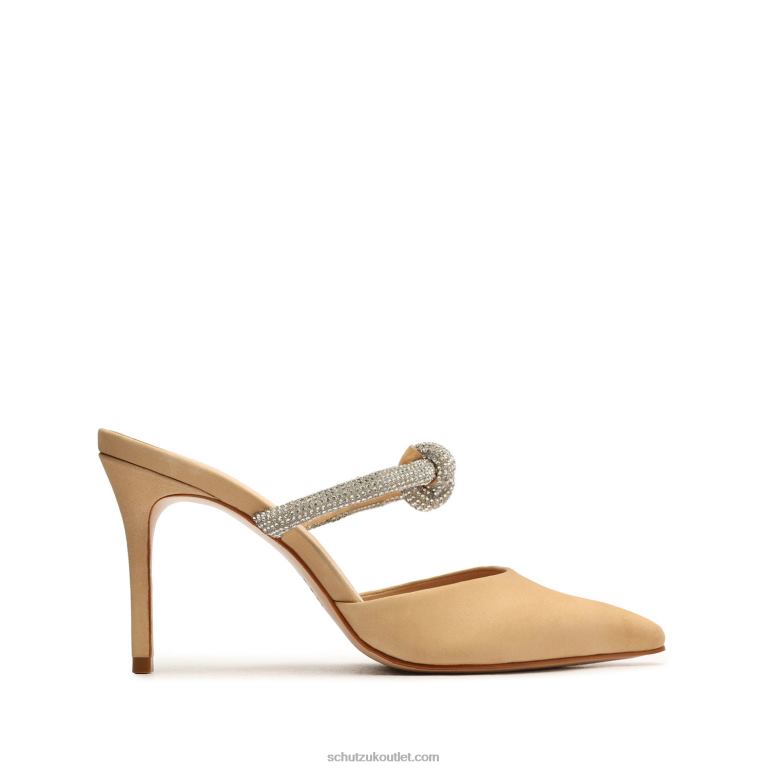 UK Schutz Pearl Nubuck Pump Light Beige 806T8695